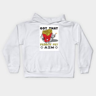 French Fry Aim Kids Hoodie